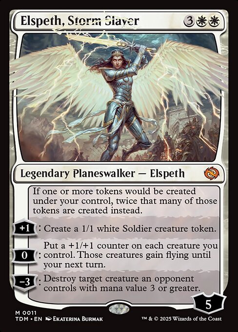 Elspeth, Storm Slayer - Tarkir: Dragonstorm #11