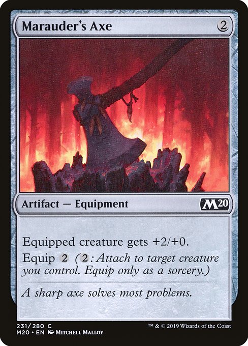 Marauder's Axe - Core Set 2020 #231