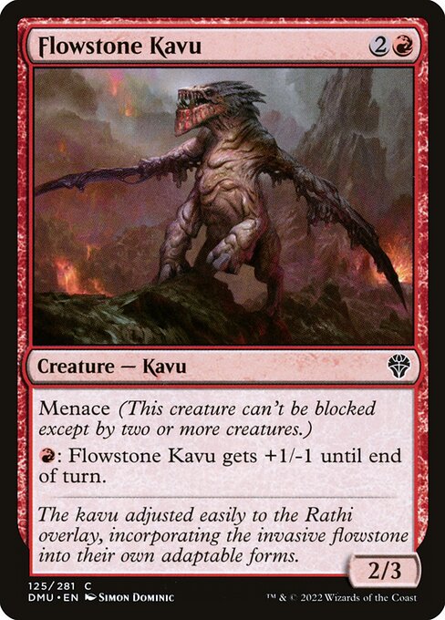 Flowstone Kavu - Dominaria United #125