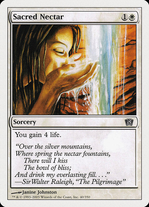 Sacred Nectar - Eighth Edition #40
