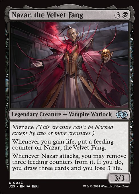 Nazar, the Velvet Fang (Anime) - Foundations Jumpstart #43