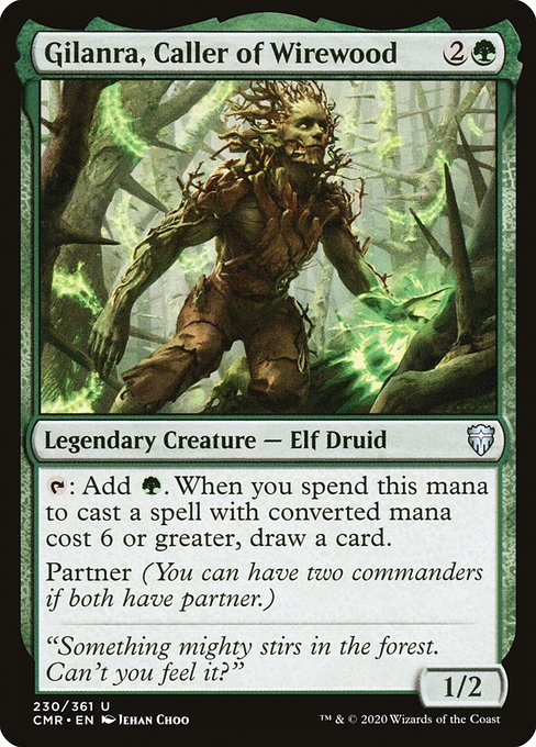 Gilanra, Caller of Wirewood - Commander Legends #230