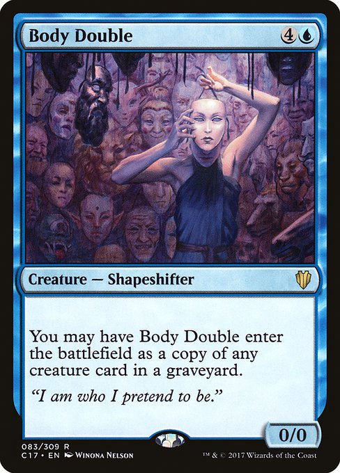 Body Double - Commander 2017:  - 83 - Near Mint