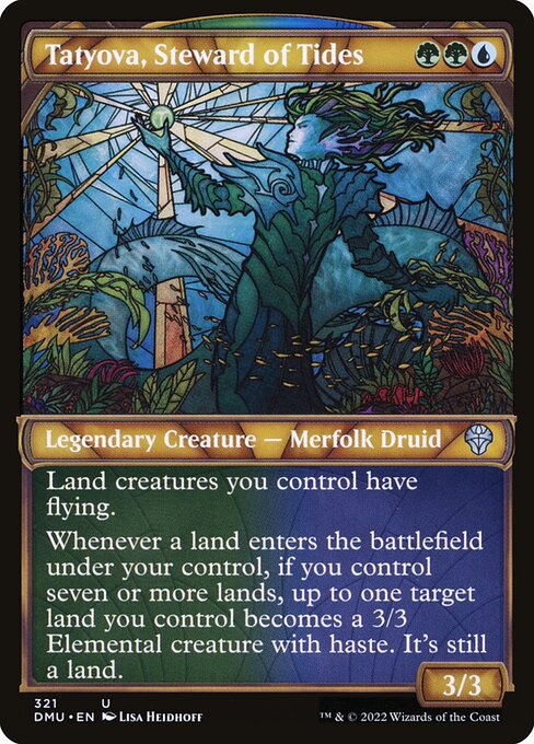 Tatyova, Steward of Tides (Showcase) - Dominaria United #321