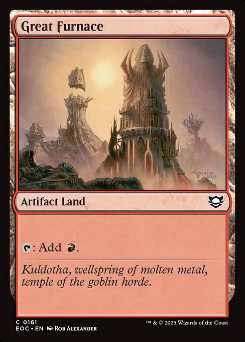 Great Furnace - Edge of Eternities Commander #161