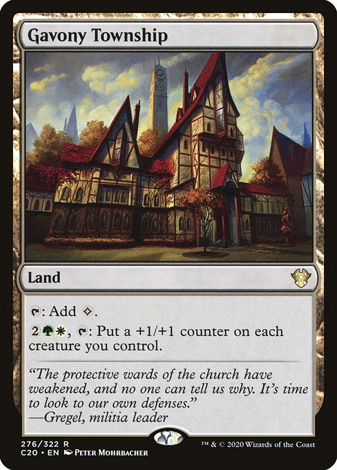 Gavony Township - Commander 2020 #276