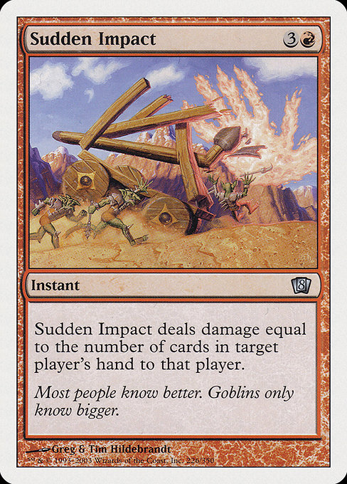 Sudden Impact - Eighth Edition #226