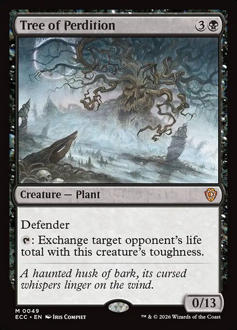 Tree of Perdition - Lorwyn Eclipsed Commander #49