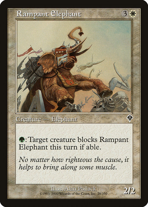 Rampant Elephant - Invasion #28