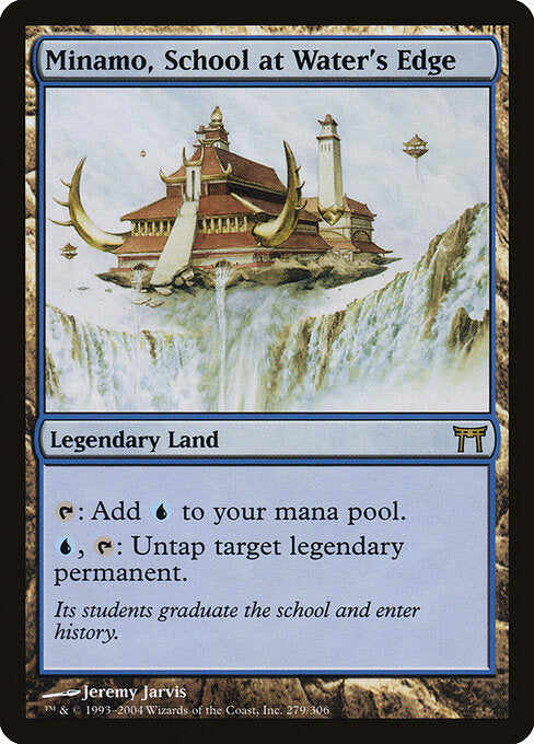 Minamo, School at Water's Edge - Champions of Kamigawa #279