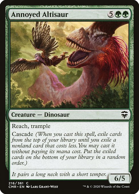 Annoyed Altisaur - Commander Legends:  - 216 - Near Mint