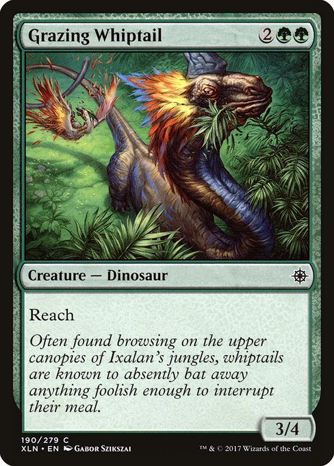 Grazing Whiptail - Ixalan #190