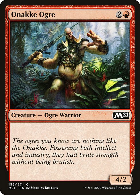 Onakke Ogre - Core Set 2021 #155