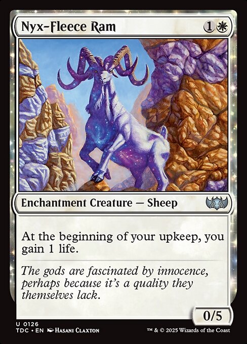 Nyx-Fleece Ram - Tarkir: Dragonstorm Commander #126