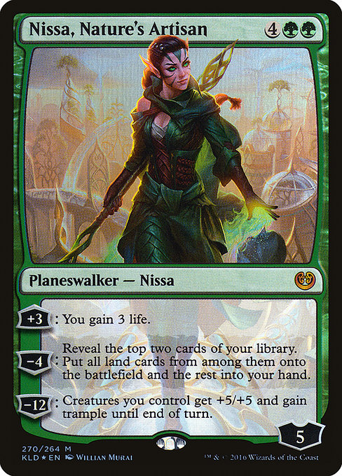 Nissa, Nature's Artisan - Kaladesh #270