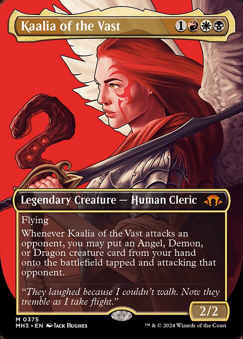 Kaalia of the Vast (0375) (Borderless) - Modern Horizons 3 #375