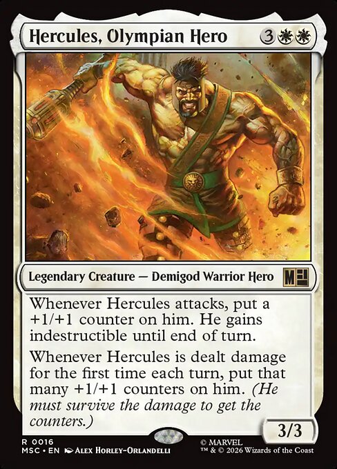 Hercules, Olympian Hero - Marvel Super Heroes Commander #16