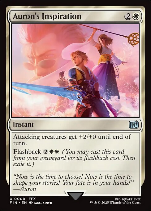 Auron's Inspiration - FINAL FANTASY:  - 8 - Near Mint