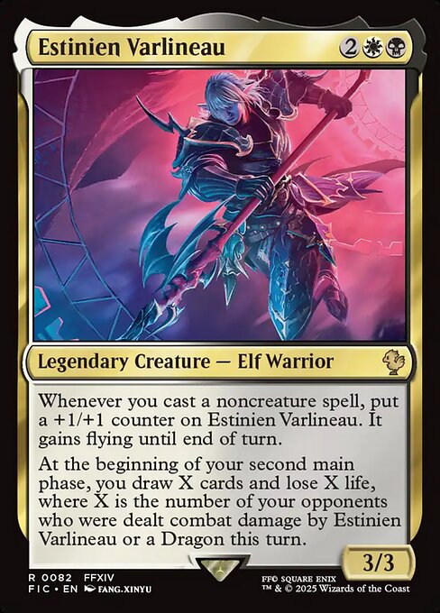 Estinien Varlineau - Final Fantasy Commander #82