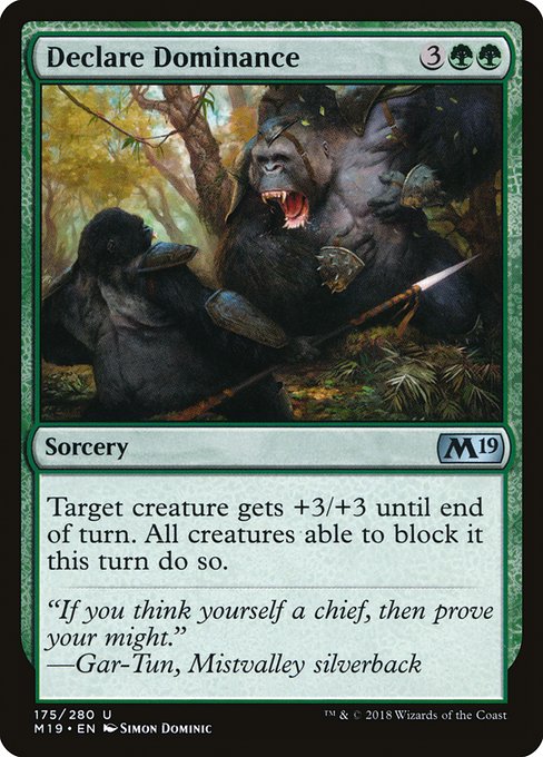 Declare Dominance - Core Set 2019 #175