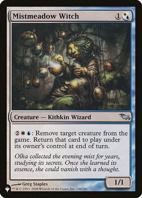 Mistmeadow Witch (SHM) - The List #SHM-144