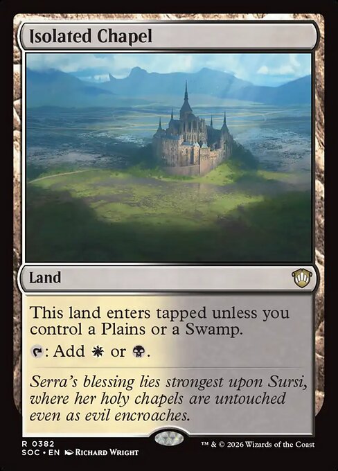 Isolated Chapel - Secrets of Strixhaven Commander #382