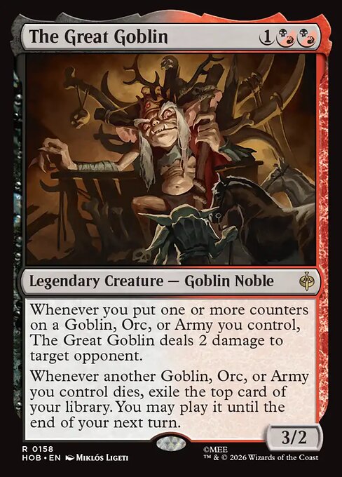 The Great Goblin - The Hobbit #158