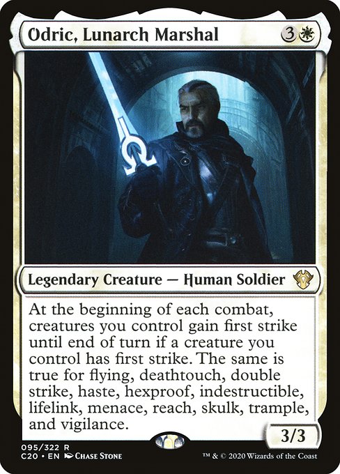 Odric, Lunarch Marshal - Commander 2020 #95