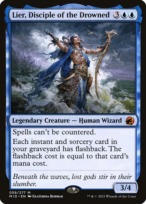 Lier, Disciple of the Drowned - Innistrad: Midnight Hunt #59