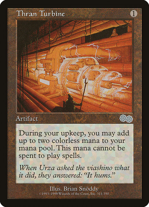 Thran Turbine - Urza's Saga #311