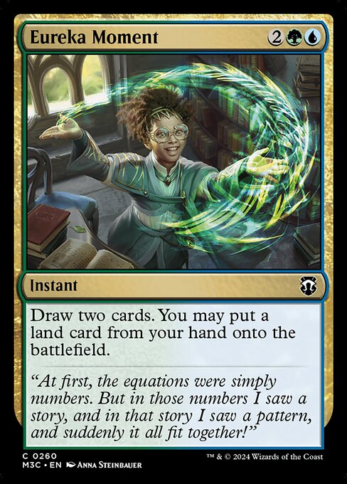 Eureka Moment - Modern Horizons 3 Commander #260