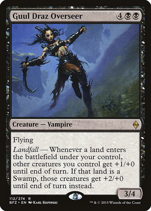 Guul Draz Overseer - Battle for Zendikar #112