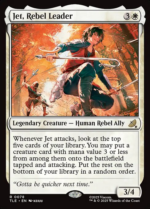 Jet, Rebel Leader - Avatar: The Last Airbender Eternal #78