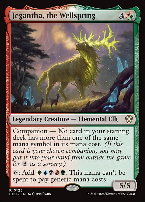 Jegantha, the Wellspring - Lorwyn Eclipsed Commander #125