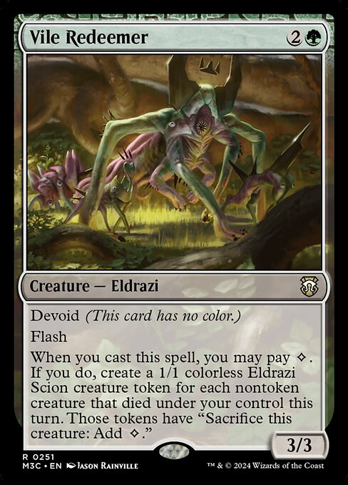 Vile Redeemer - Modern Horizons 3 Commander #251