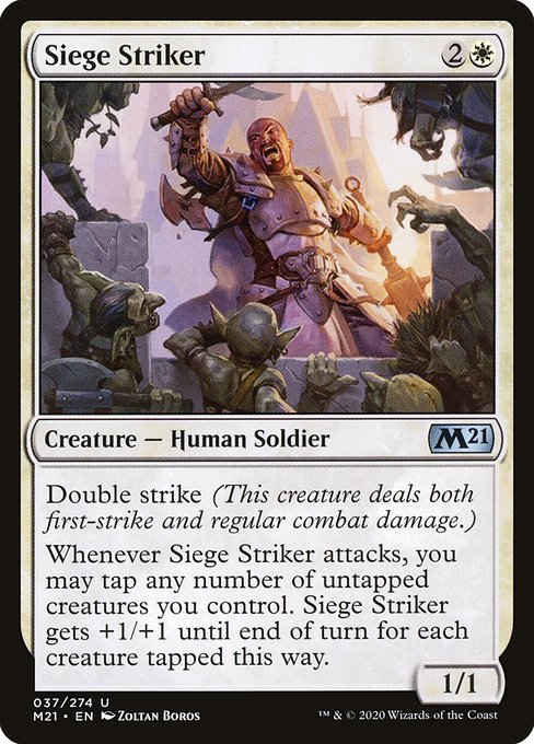 Siege Striker - Core Set 2021 #37