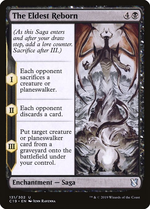 The Eldest Reborn - Commander 2019 #131