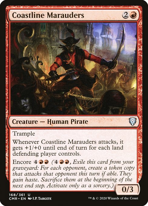 Coastline Marauders - Commander Legends #168