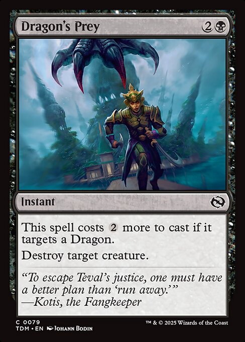 Dragon's Prey - Tarkir: Dragonstorm #79