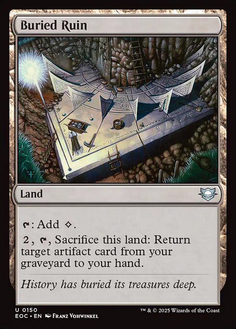 Buried Ruin - Edge of Eternities Commander #150