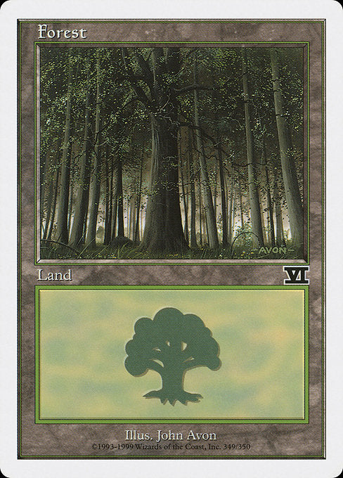 Forest (349) - Classic Sixth Edition #349