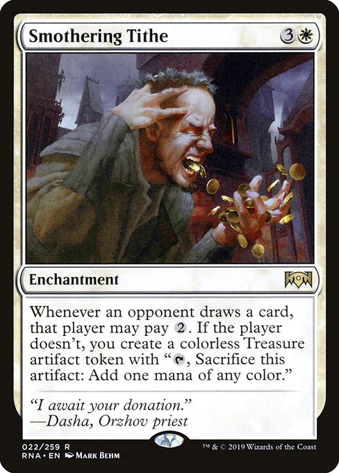 Smothering Tithe - Ravnica Allegiance #22