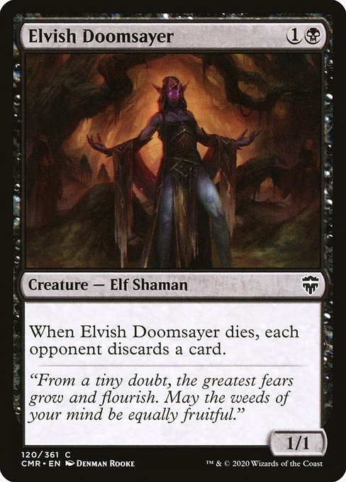 Elvish Doomsayer - Commander Legends #120