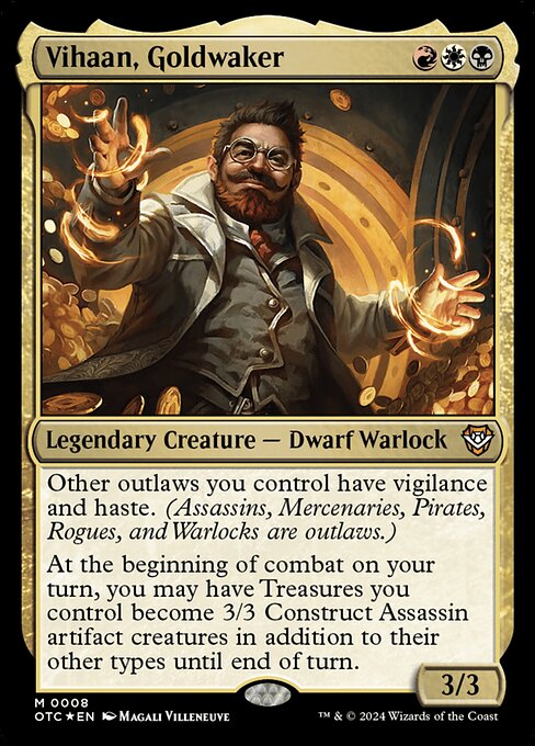 Vihaan, Goldwaker - Outlaws of Thunder Junction Commander #8
