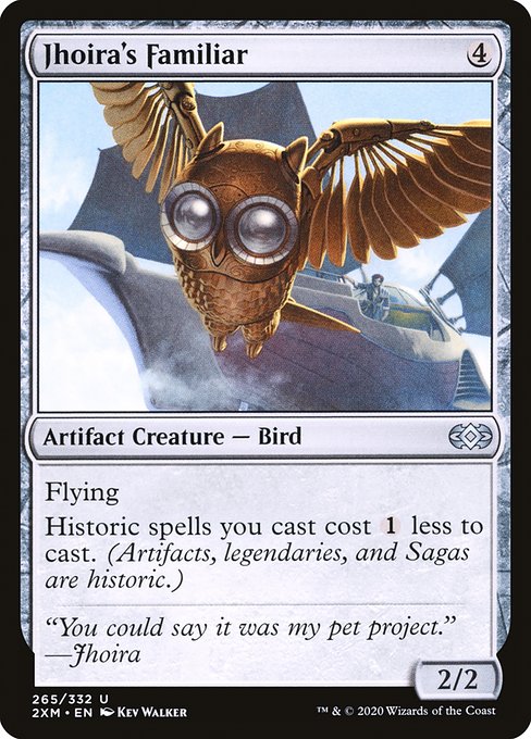 Jhoira's Familiar - Double Masters #265