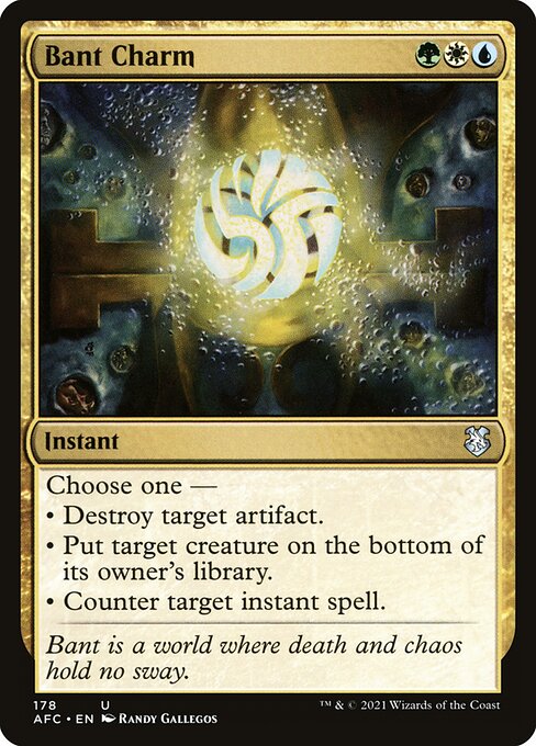 Bant Charm - Forgotten Realms Commander #178