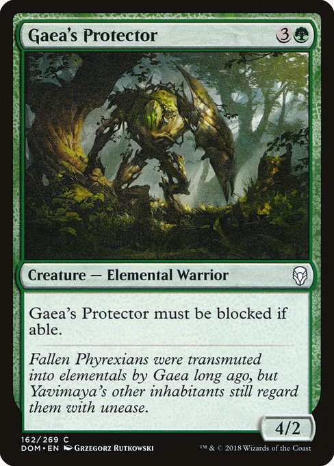 Gaea's Protector - Dominaria #162