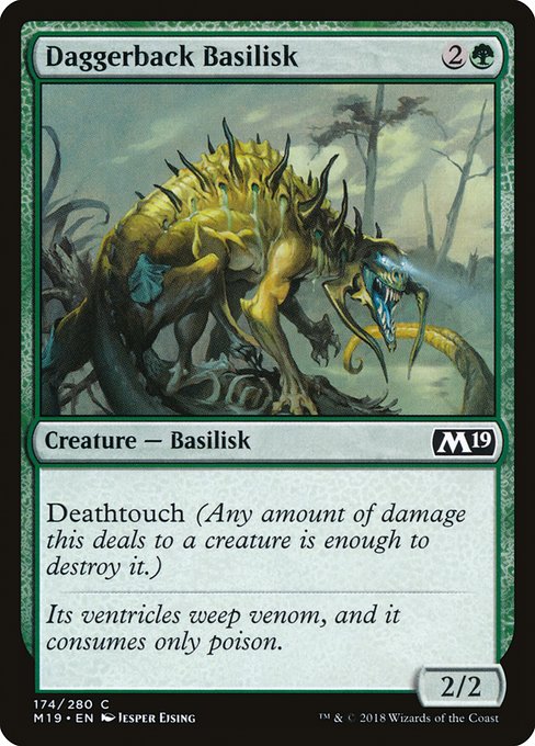 Daggerback Basilisk - Core Set 2019 #174