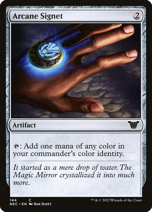Arcane Signet - Neon Dynasty Commander #144