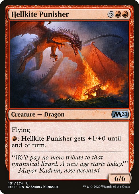 Hellkite Punisher - Core Set 2021 #151